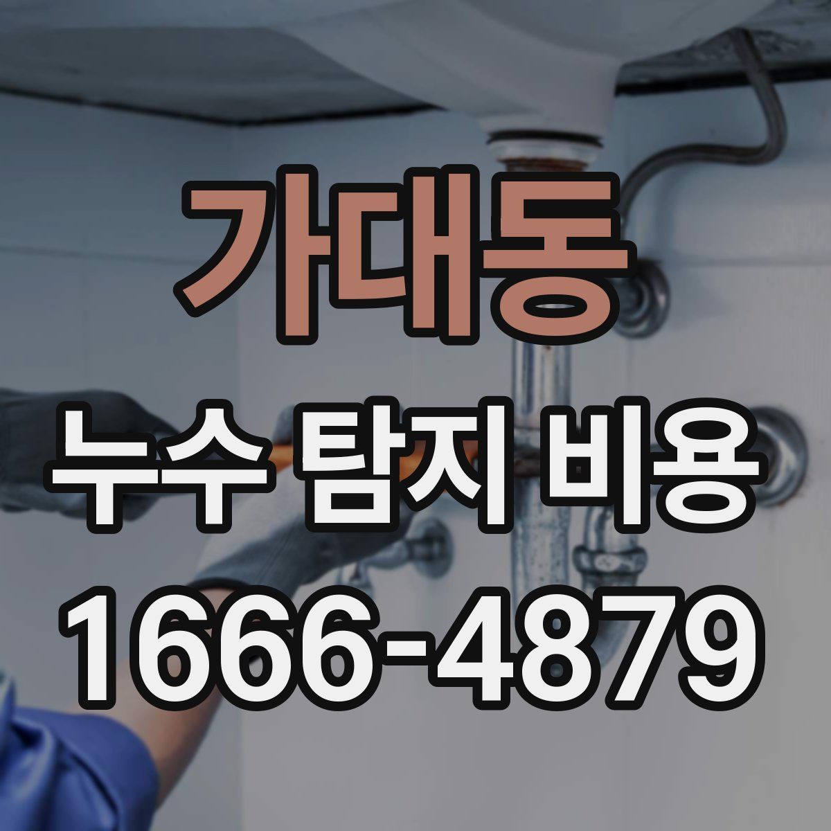 가대동 누수 탐지 비용