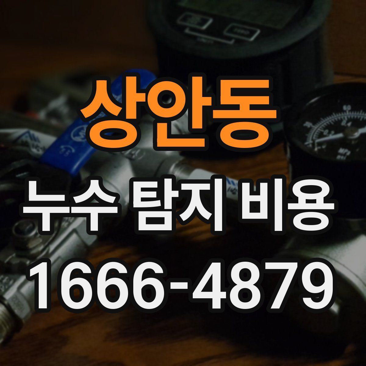 상안동 누수 탐지 비용