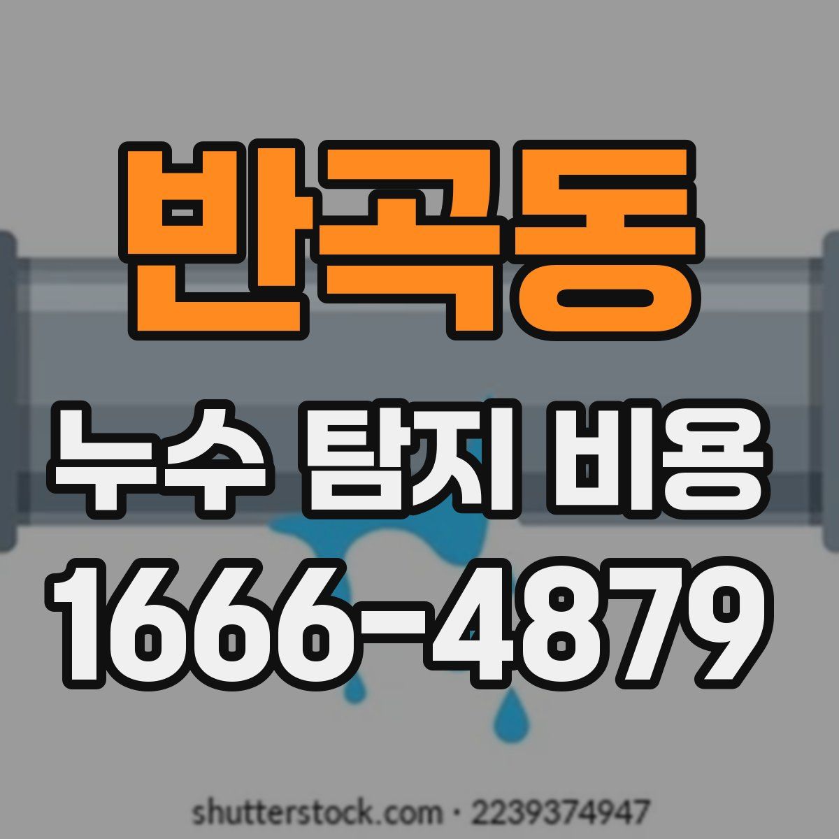 반곡동 누수 탐지 비용