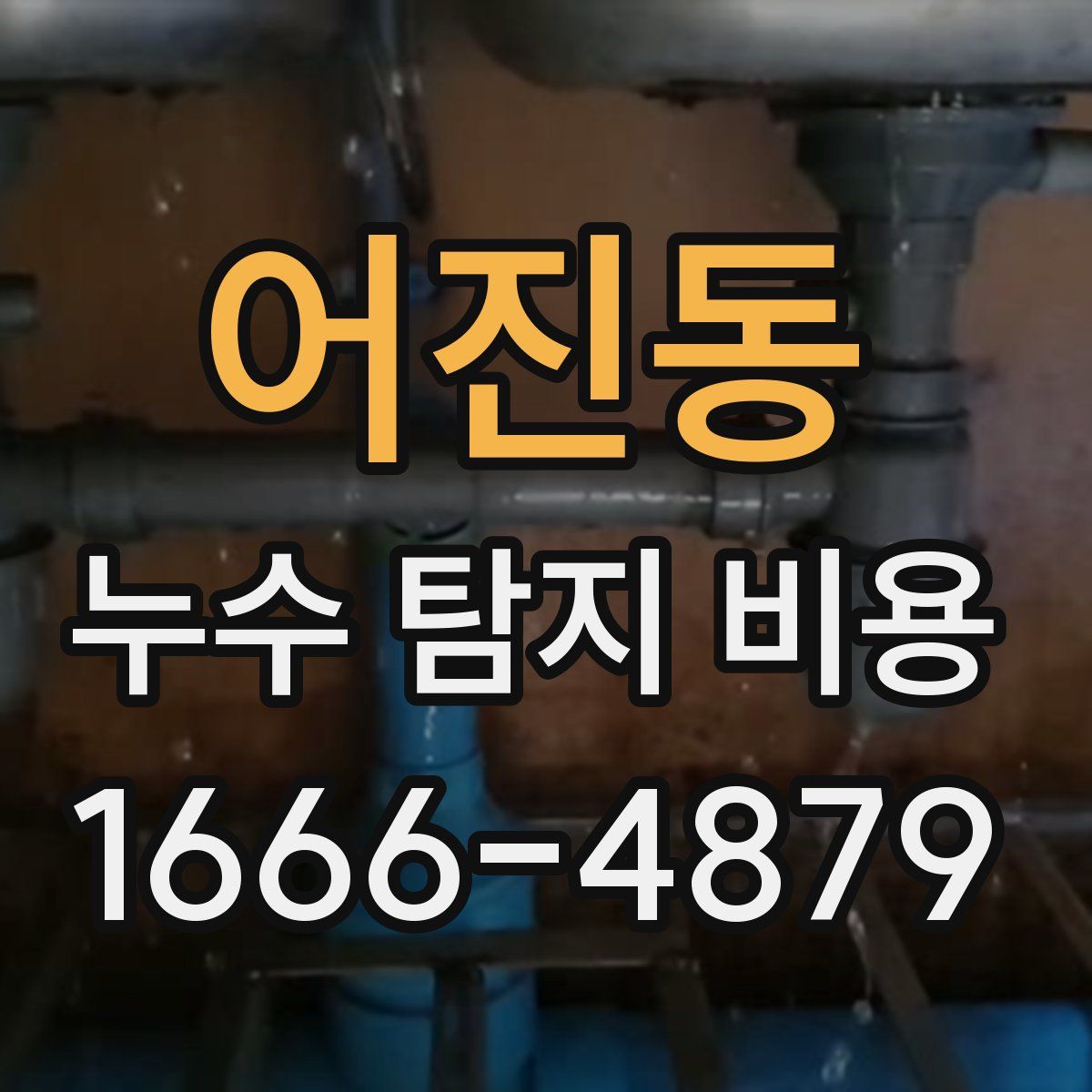 어진동 누수 탐지 비용