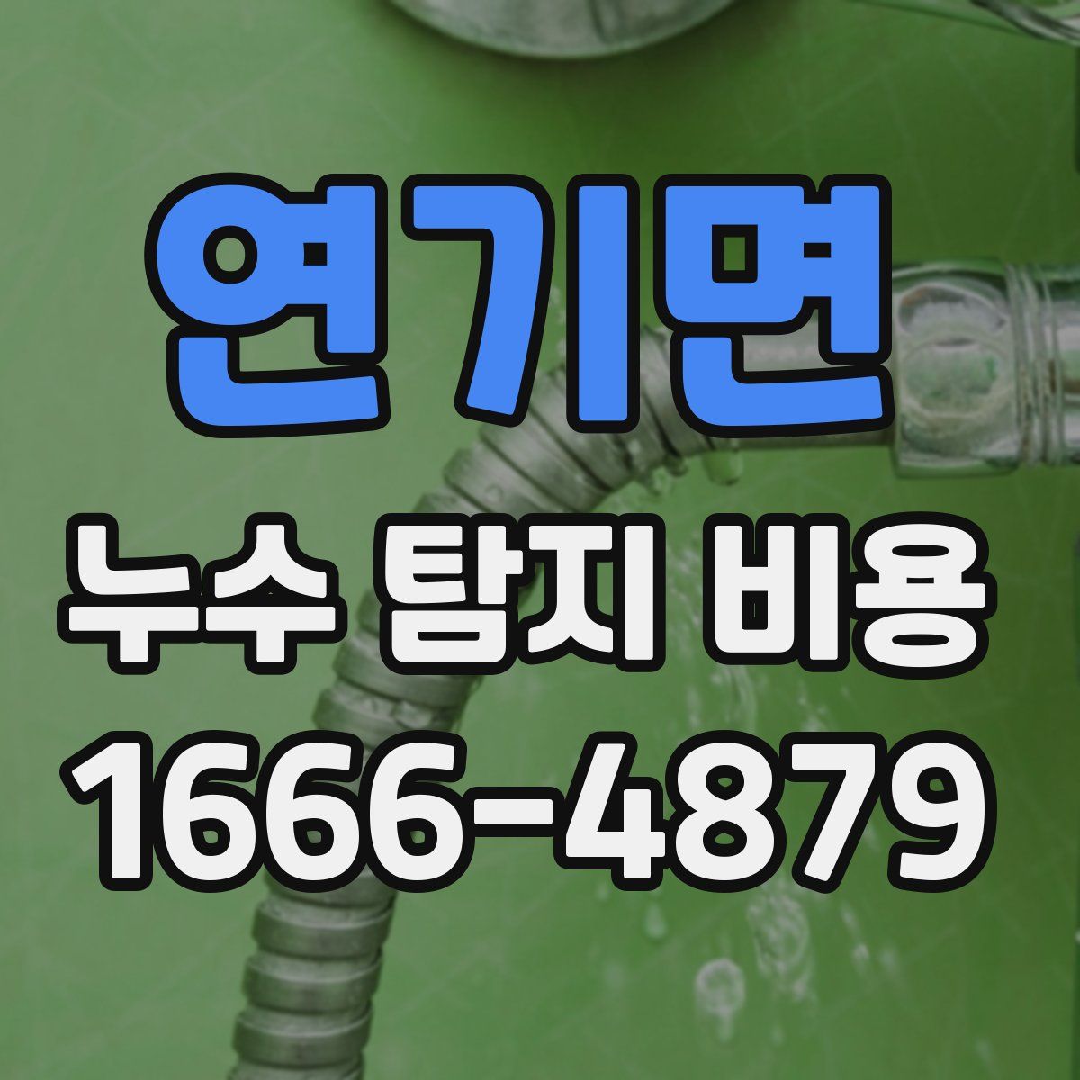 연기면 누수 탐지 비용
