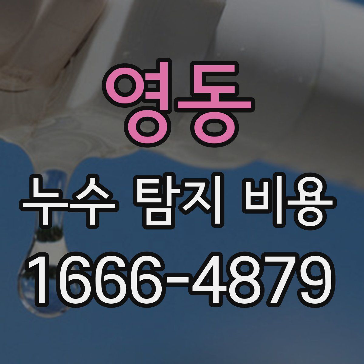 영동 누수 탐지 비용