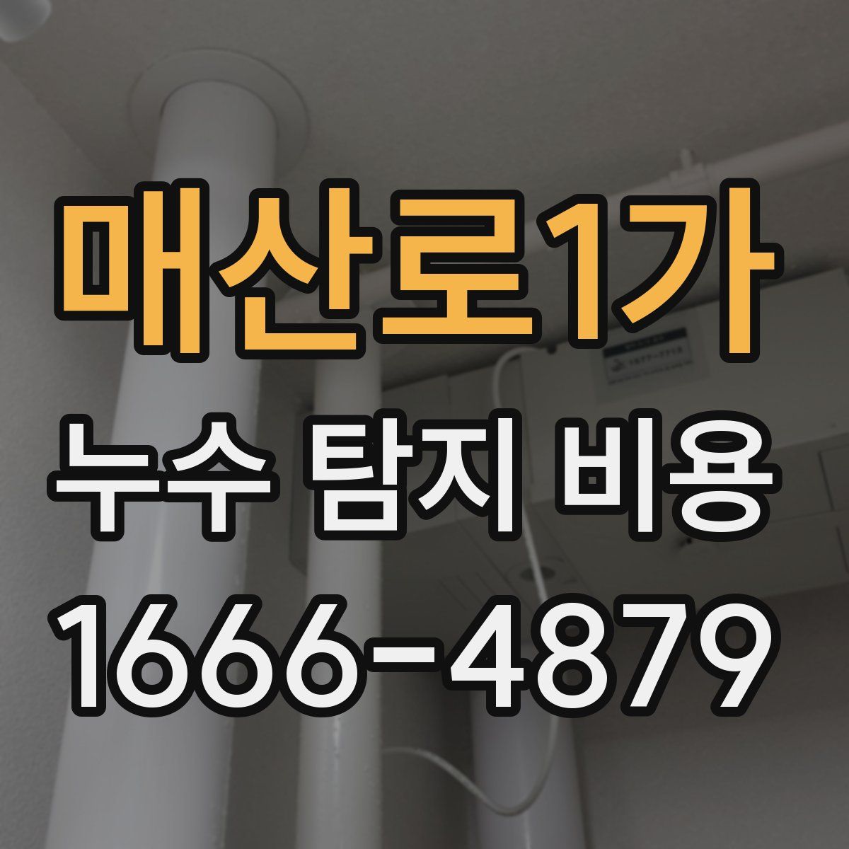 매산로1가 누수 탐지 비용