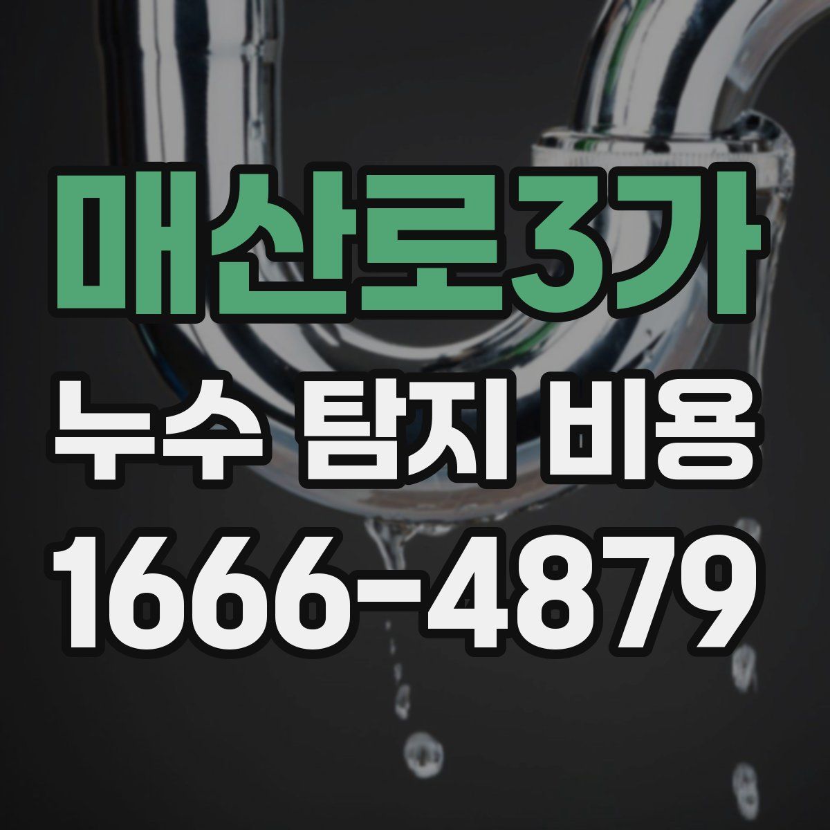 매산로3가 누수 탐지 비용