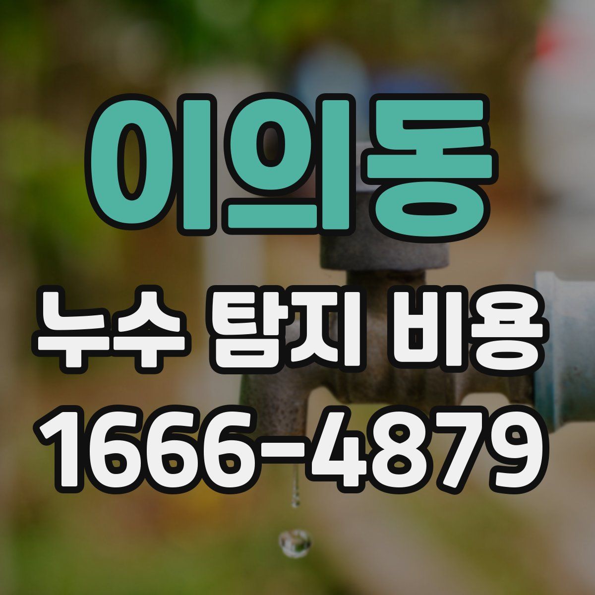 이의동 누수 탐지 비용