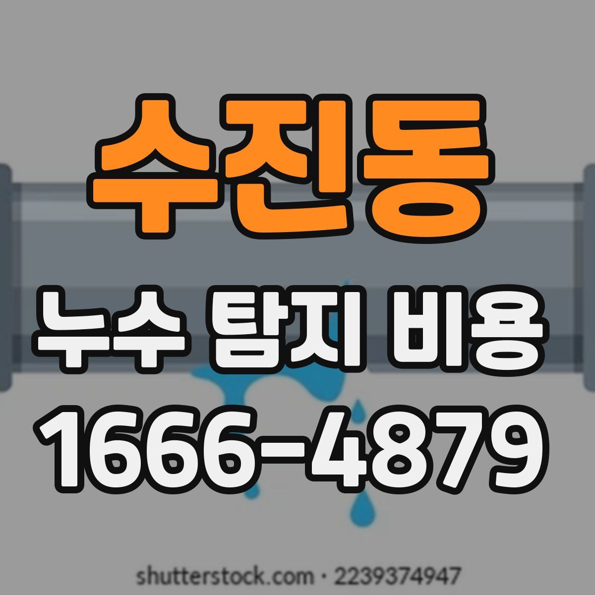 수진동 누수 탐지 비용