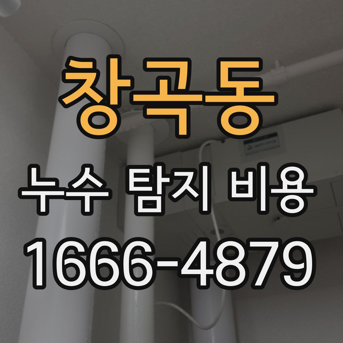 창곡동 누수 탐지 비용