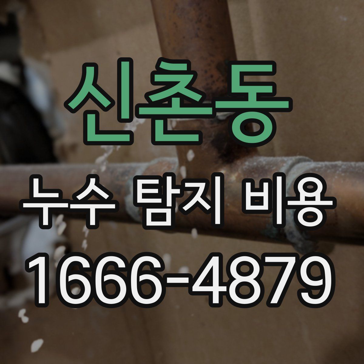 신촌동 누수 탐지 비용