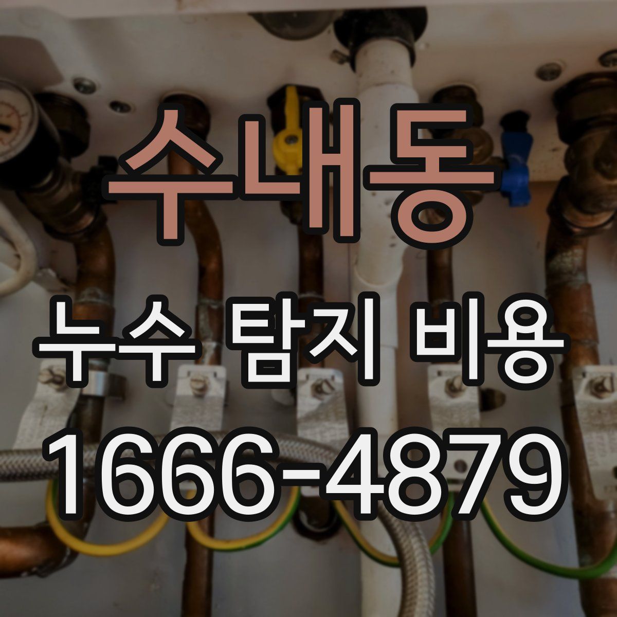 수내동 누수 탐지 비용