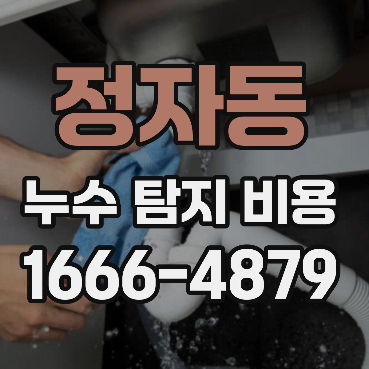 정자동 누수 탐지 비용