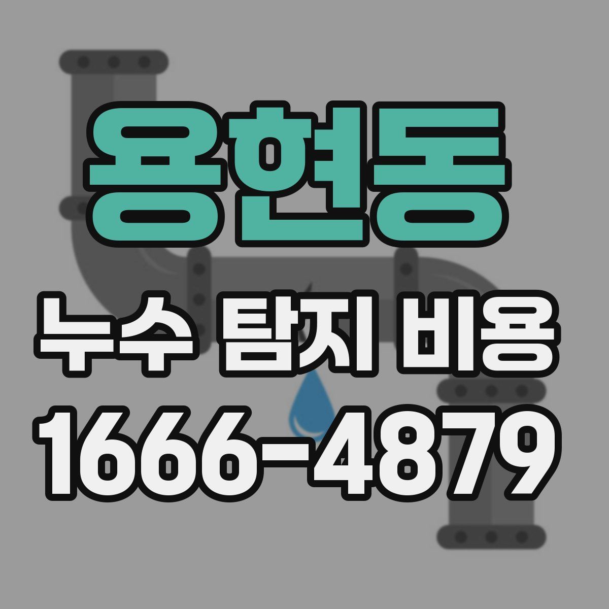 용현동 누수 탐지 비용