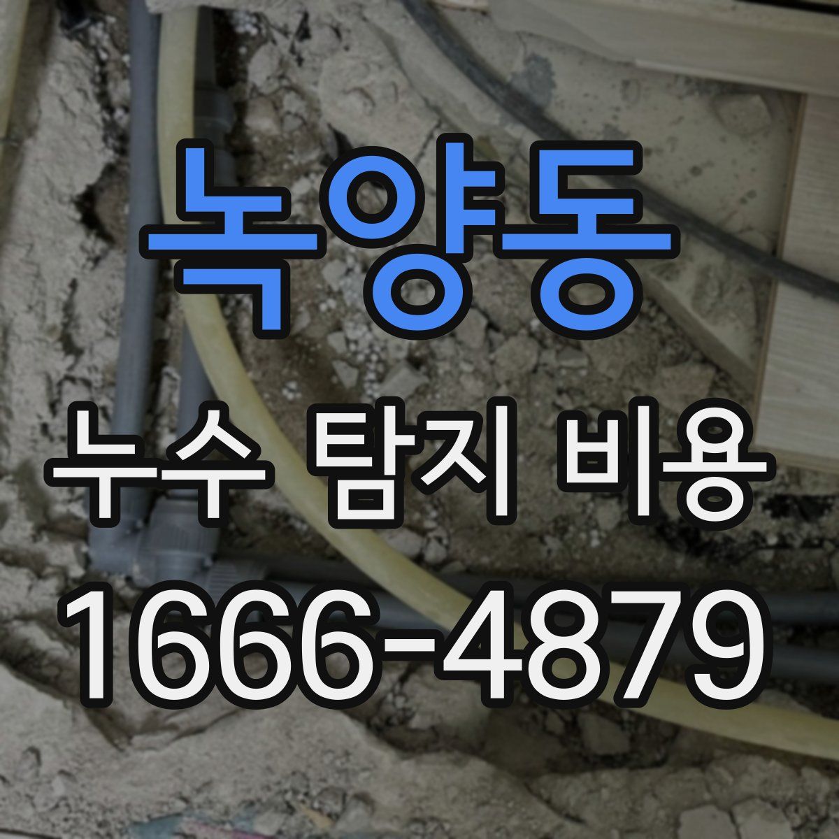 녹양동 누수 탐지 비용