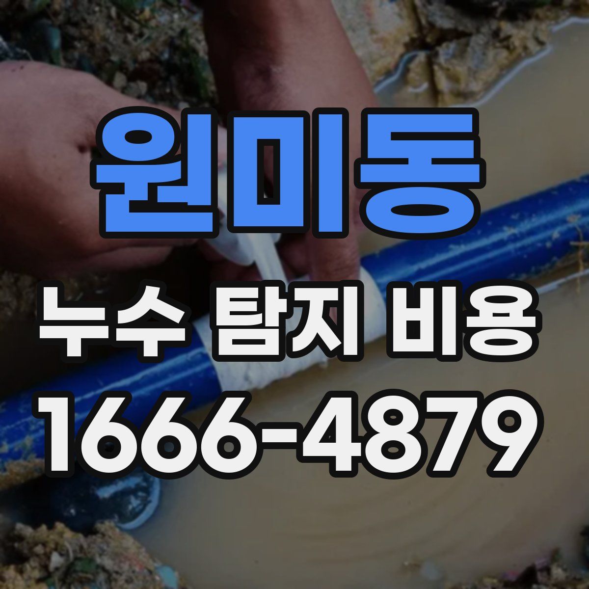 원미동 누수 탐지 비용