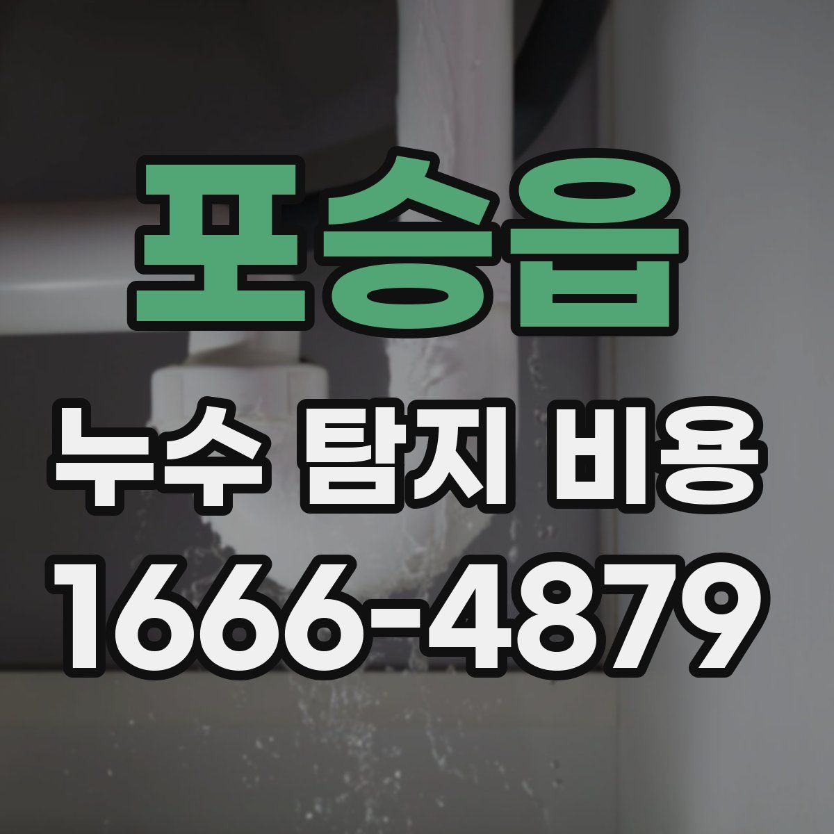 포승읍 누수 탐지 비용
