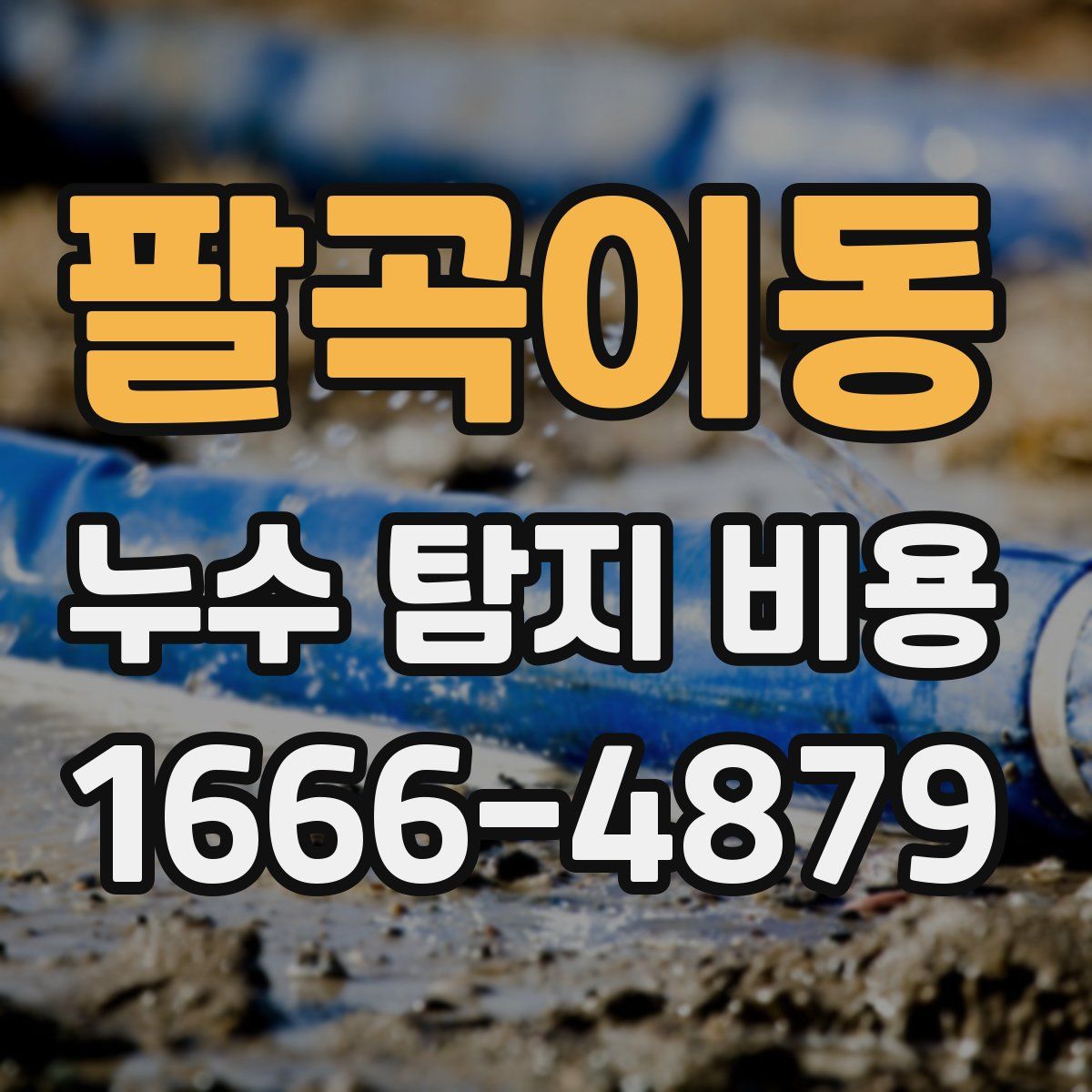 팔곡이동 누수 탐지 비용