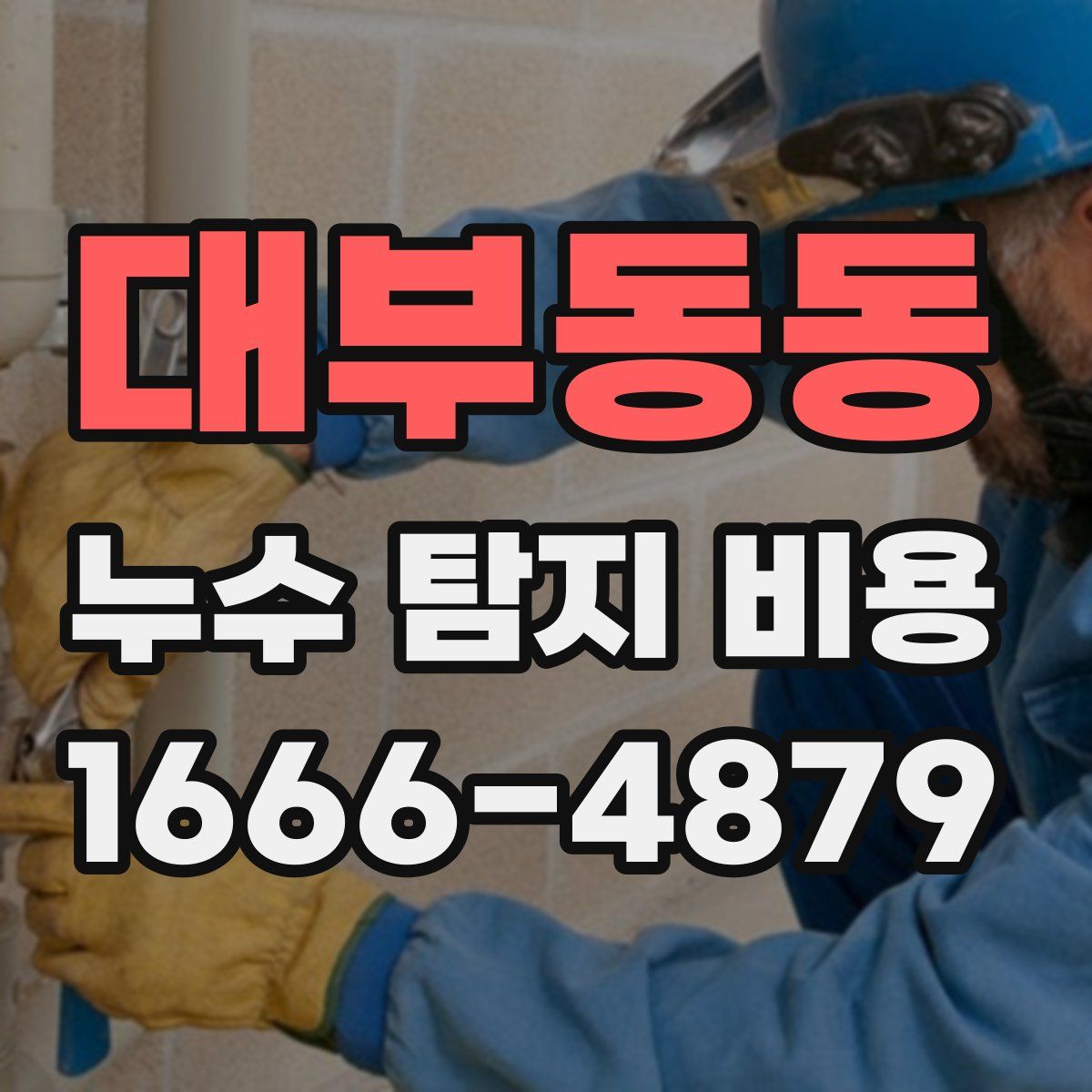 대부동동 누수 탐지 비용