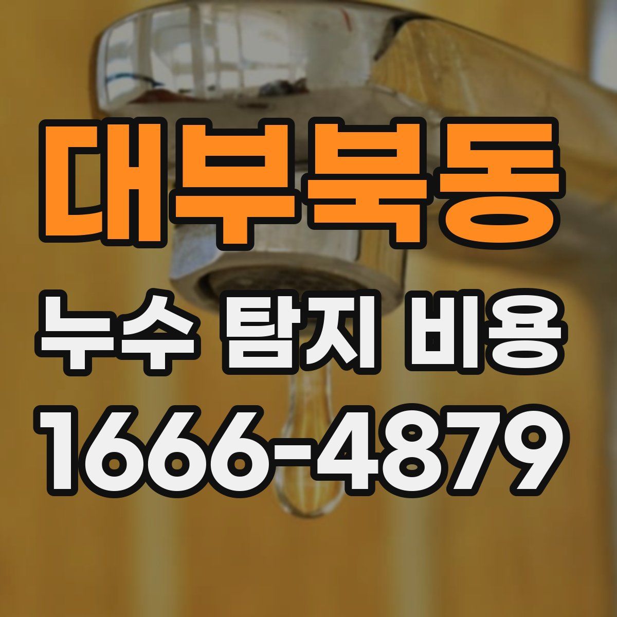 대부북동 누수 탐지 비용