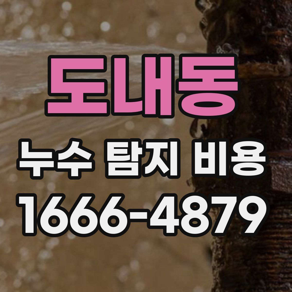 도내동 누수 탐지 비용