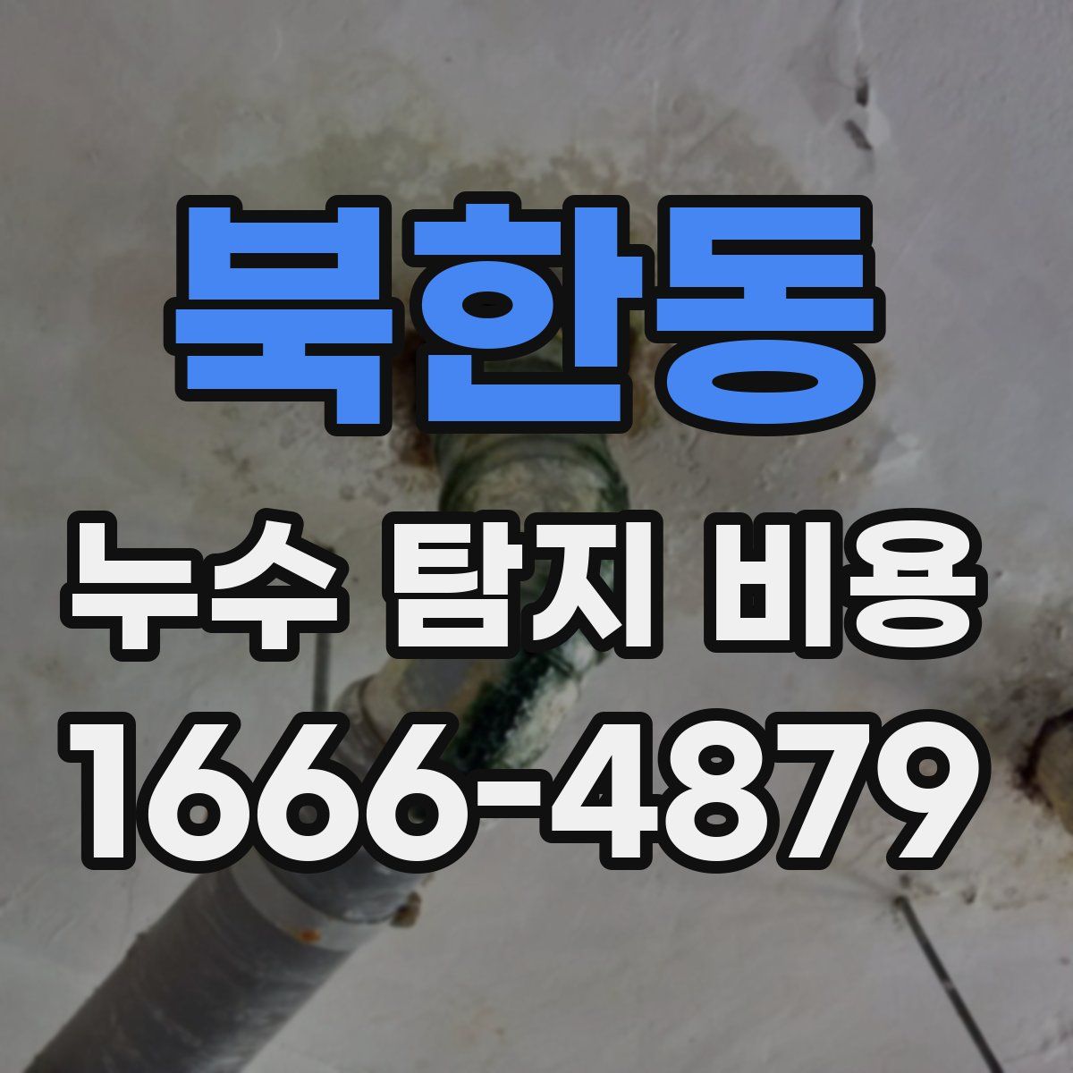 북한동 누수 탐지 비용