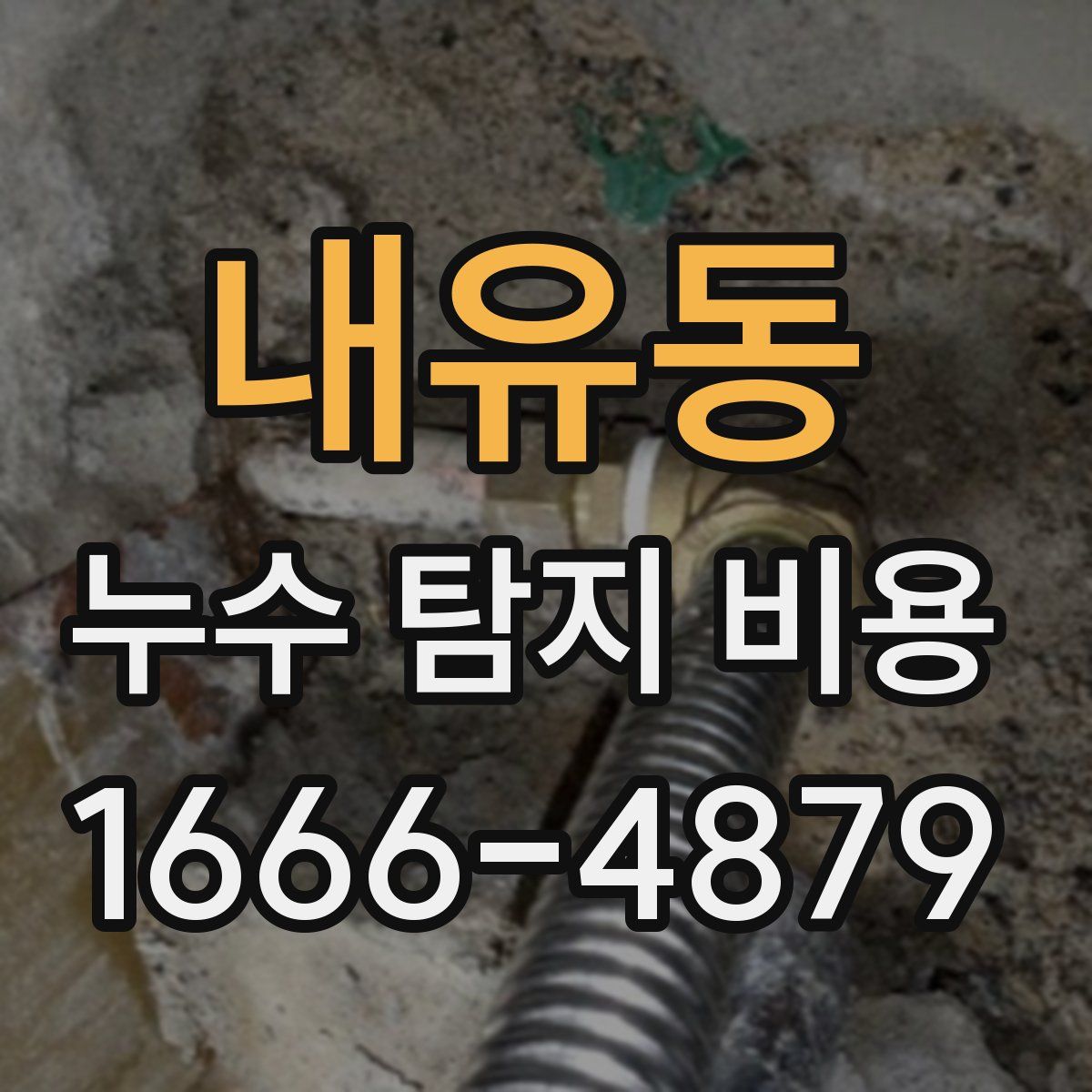 내유동 누수 탐지 비용