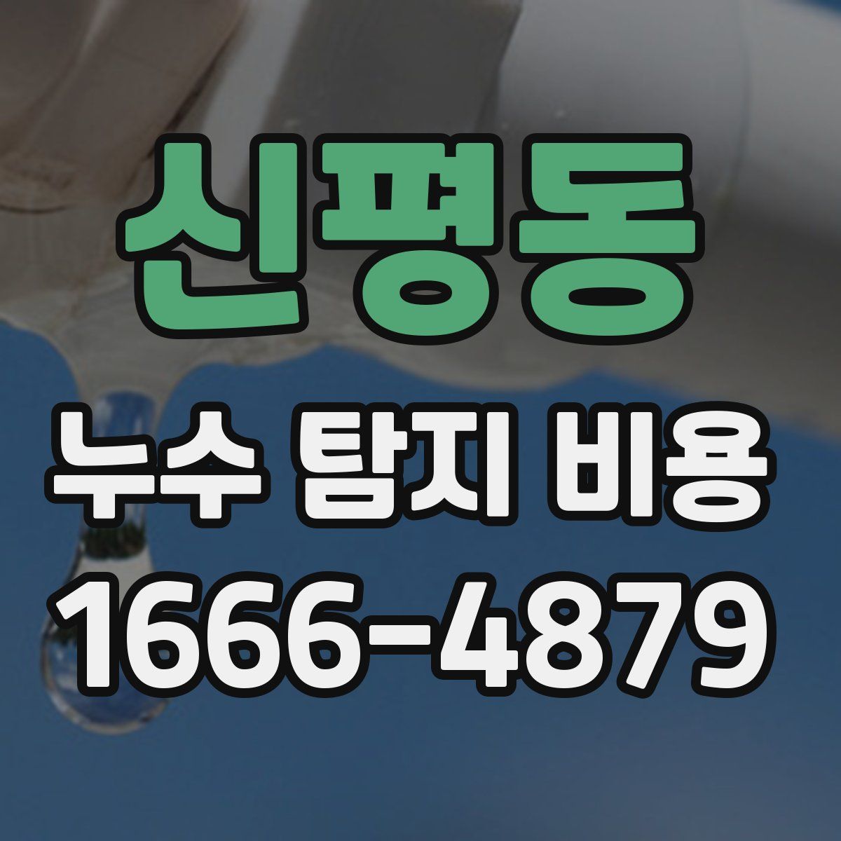 신평동 누수 탐지 비용