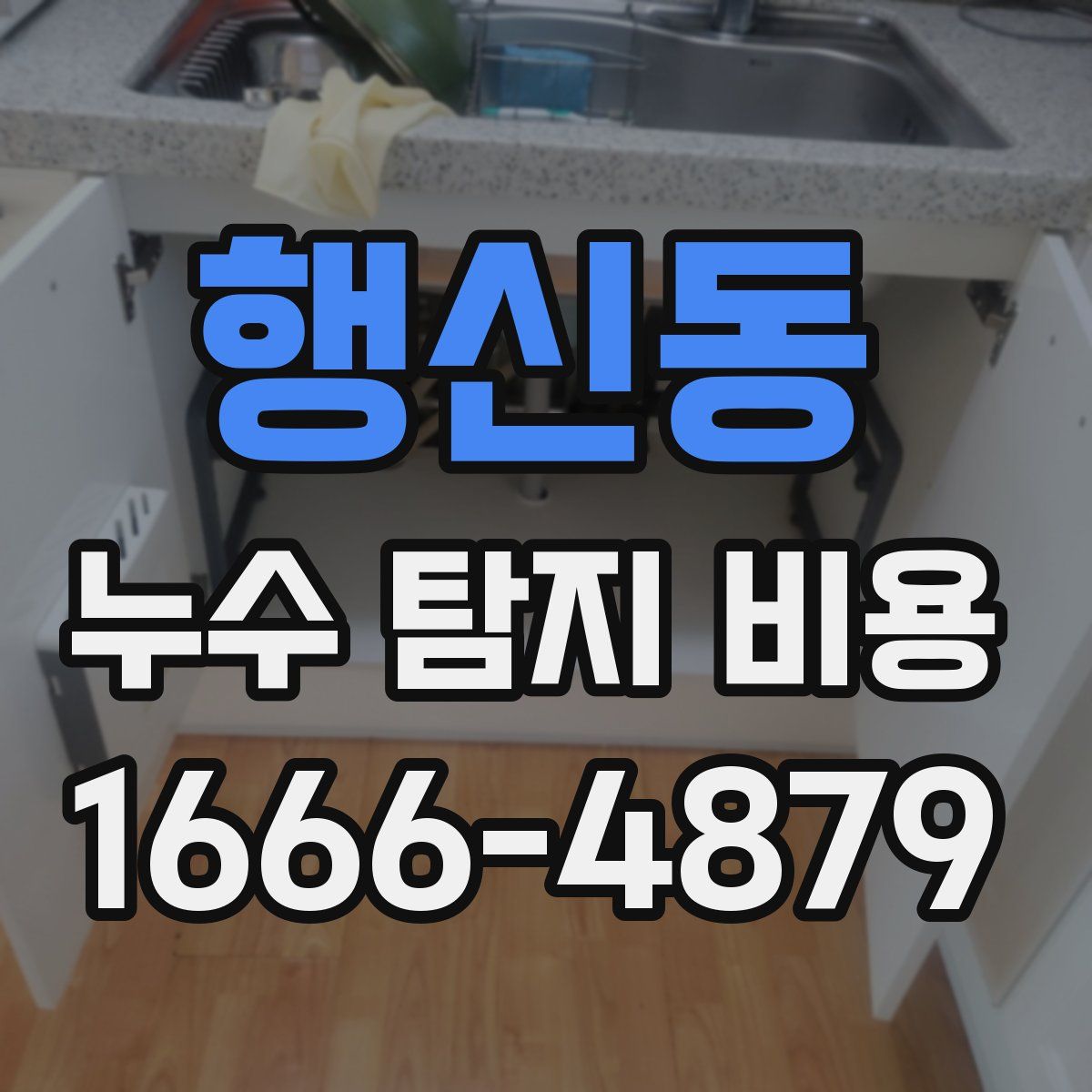 행신동 누수 탐지 비용