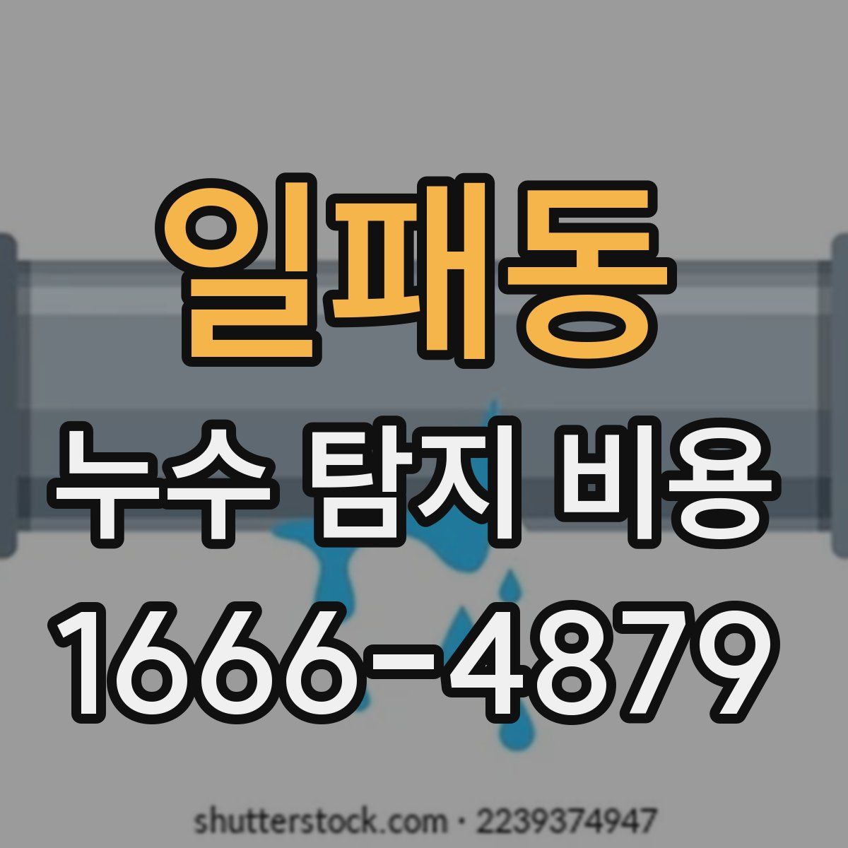 일패동 누수 탐지 비용
