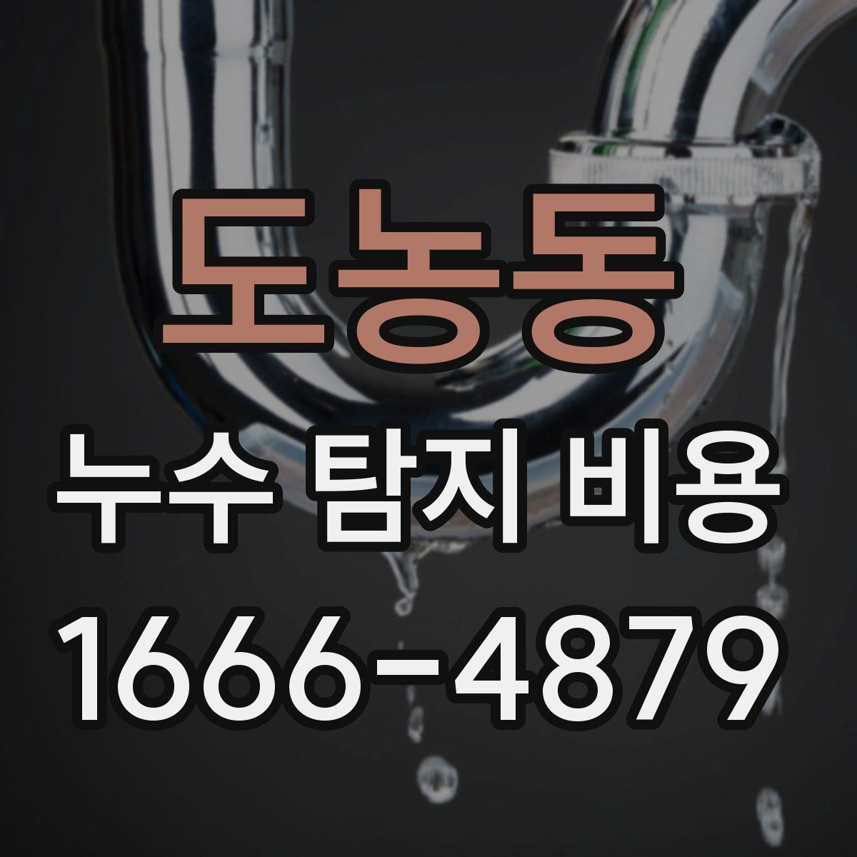 도농동 누수 탐지 비용