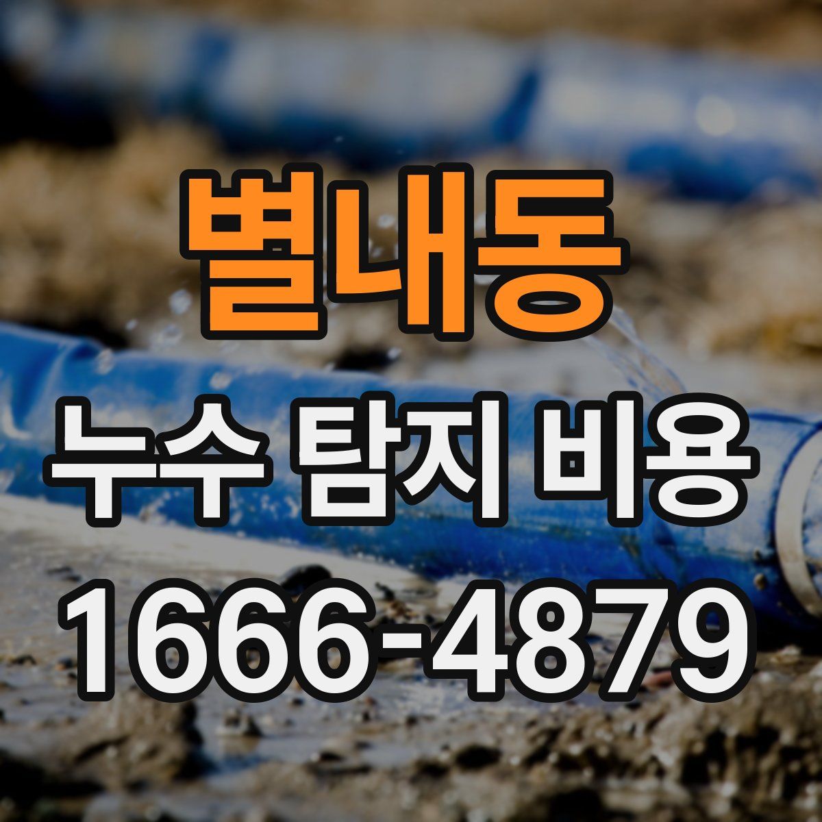 별내동 누수 탐지 비용