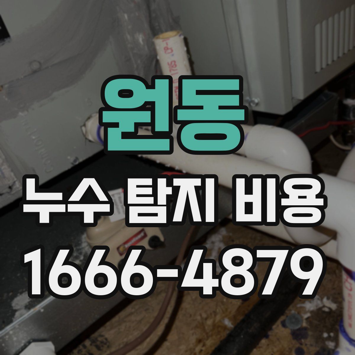 원동 누수 탐지 비용