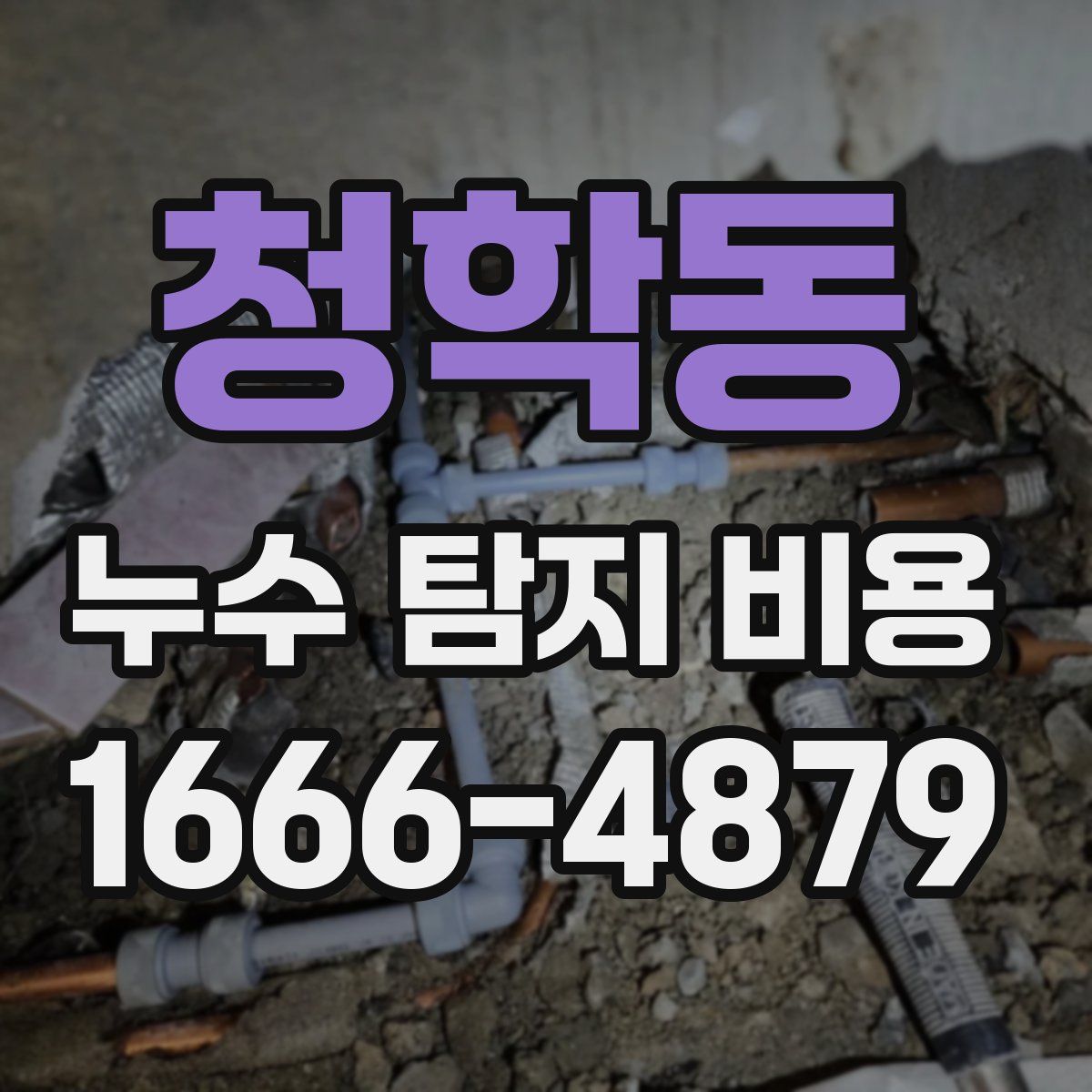 청학동 누수 탐지 비용