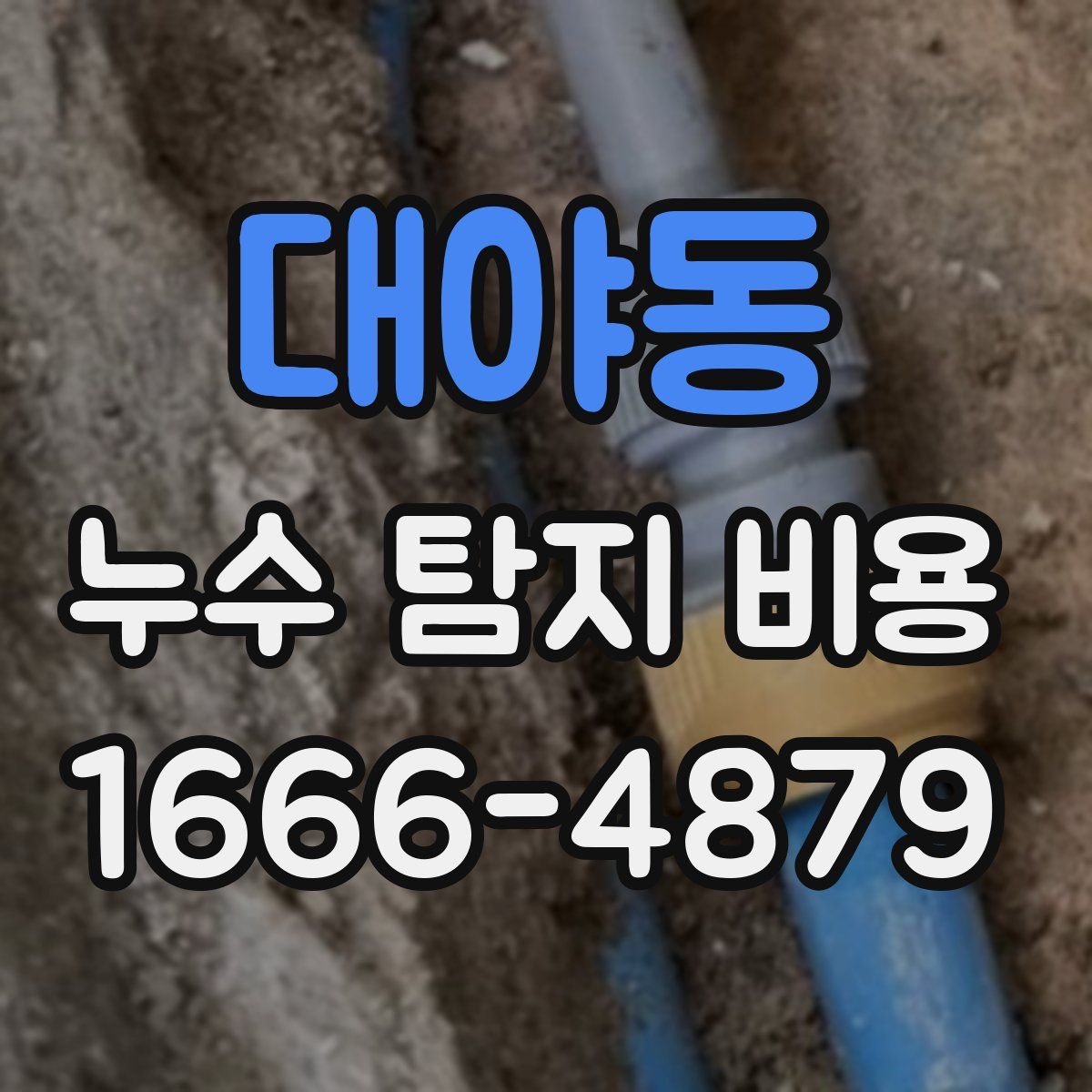 대야동 누수 탐지 비용
