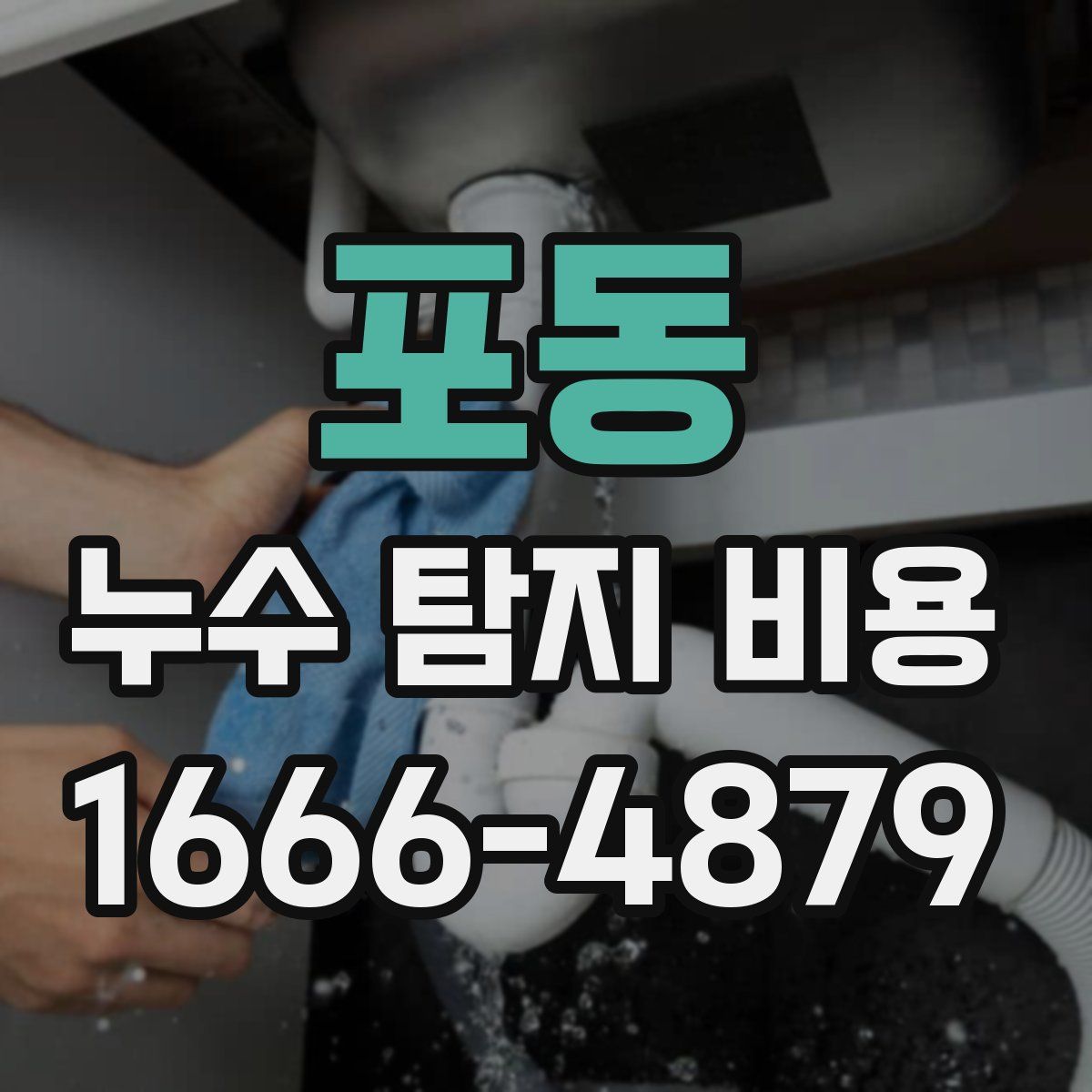 포동 누수 탐지 비용