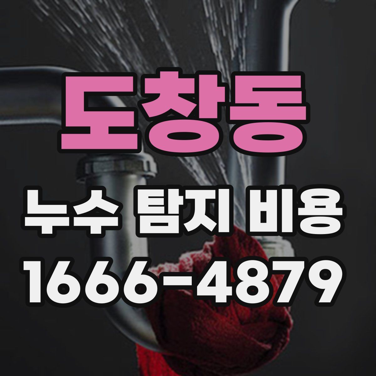도창동 누수 탐지 비용