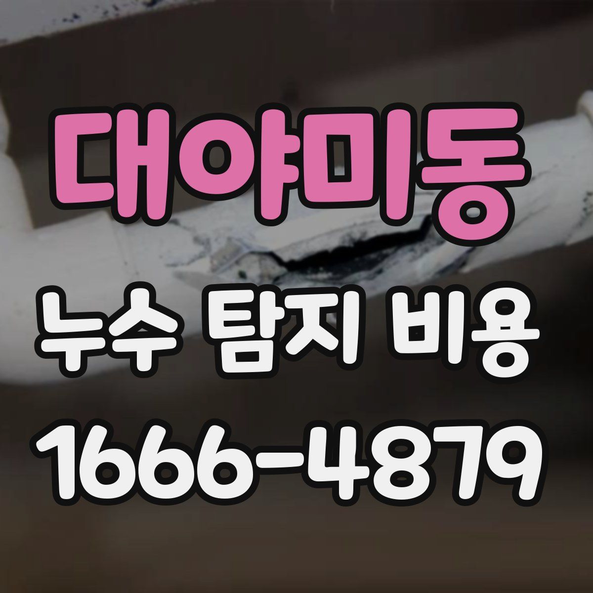 대야미동 누수 탐지 비용