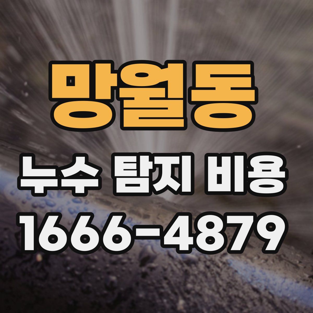 망월동 누수 탐지 비용