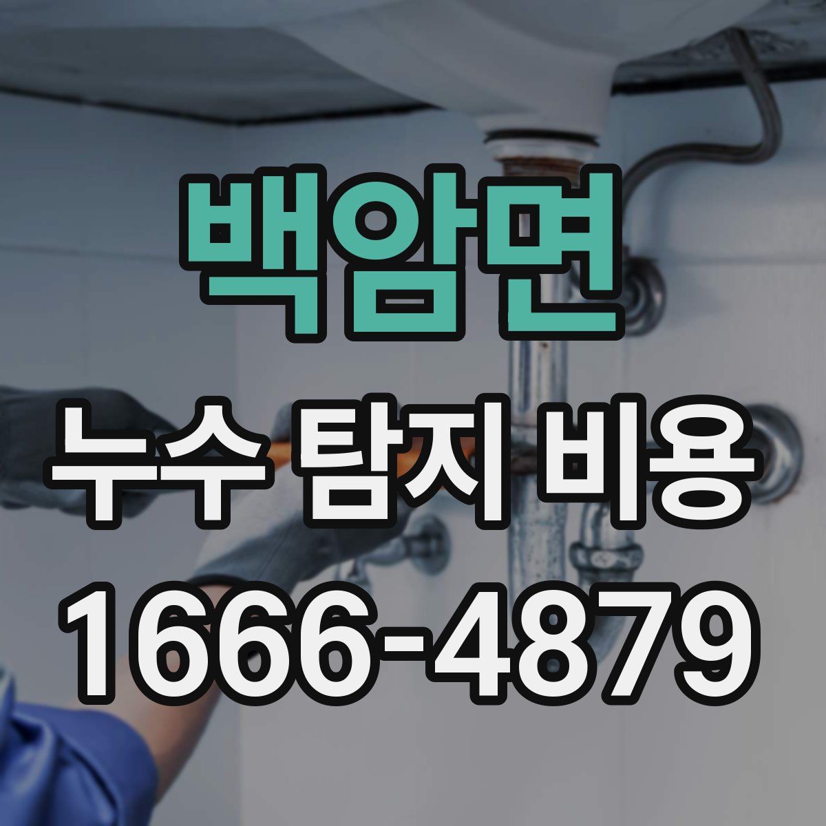 백암면 누수 탐지 비용