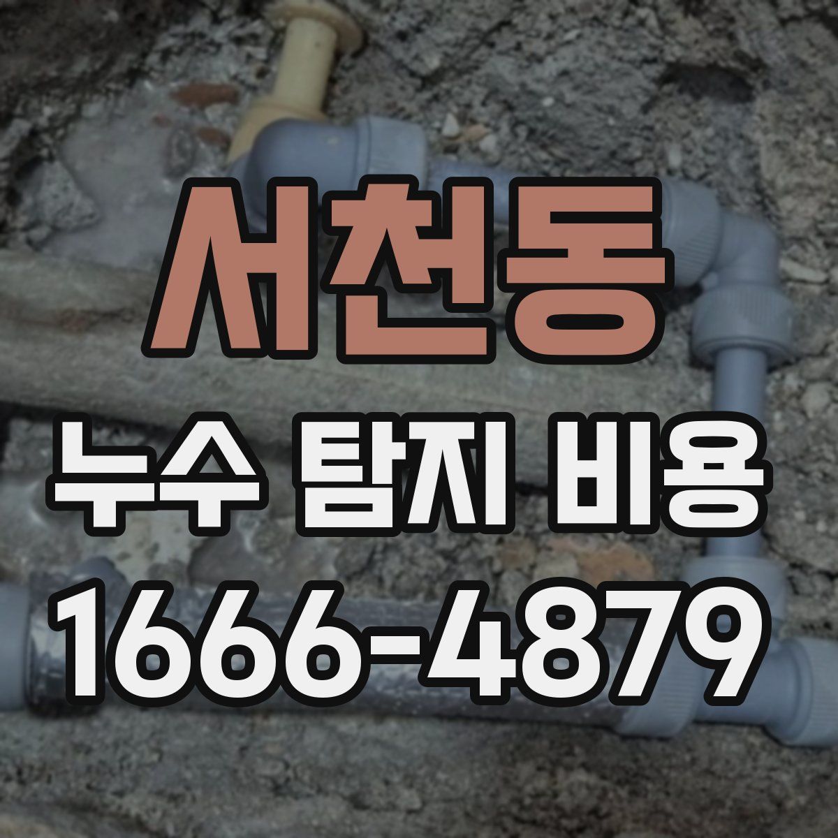 서천동 누수 탐지 비용
