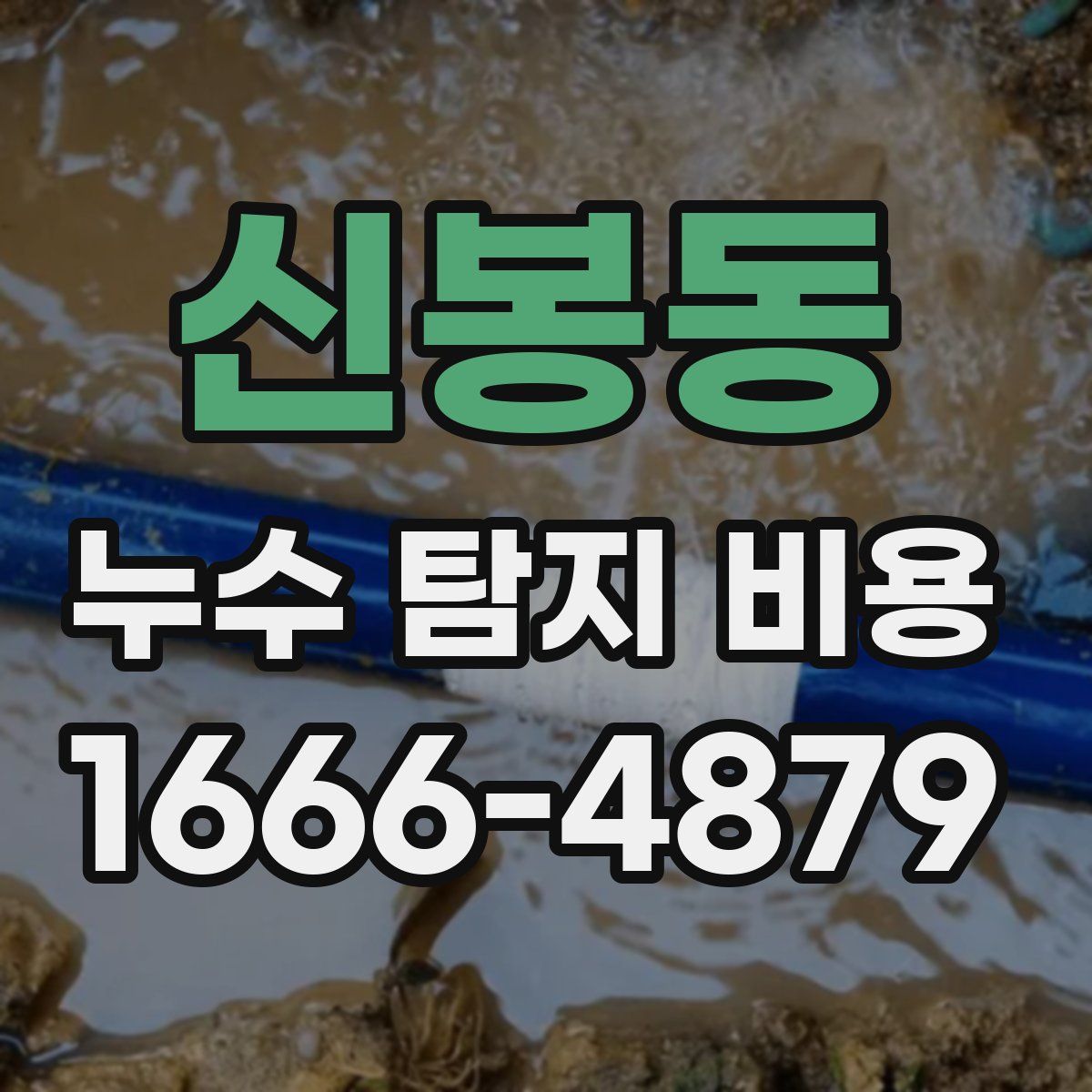 신봉동 누수 탐지 비용