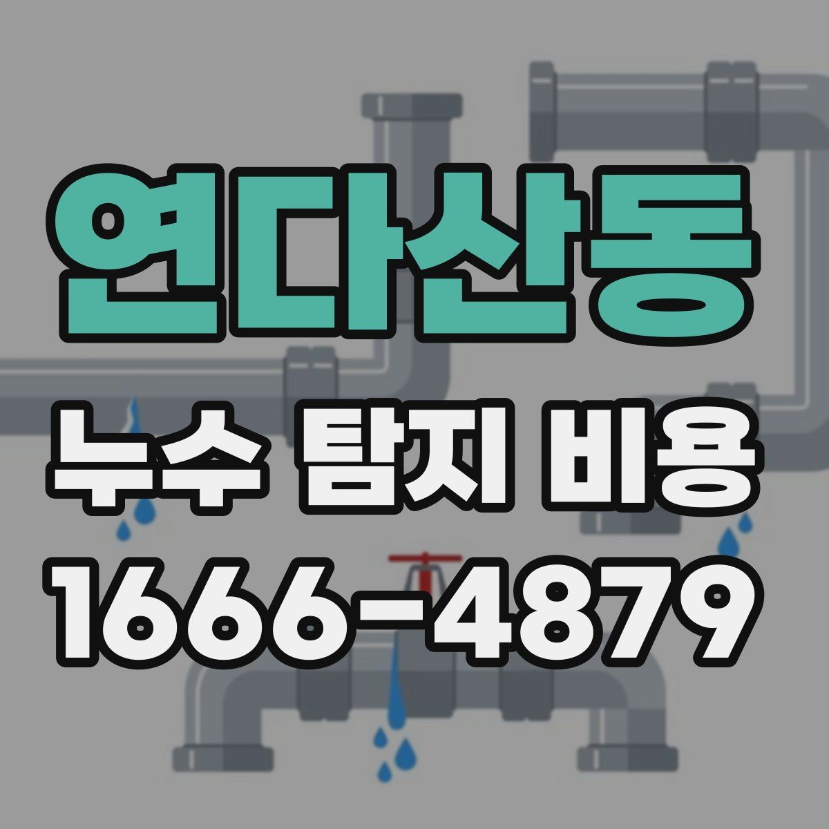 연다산동 누수 탐지 비용