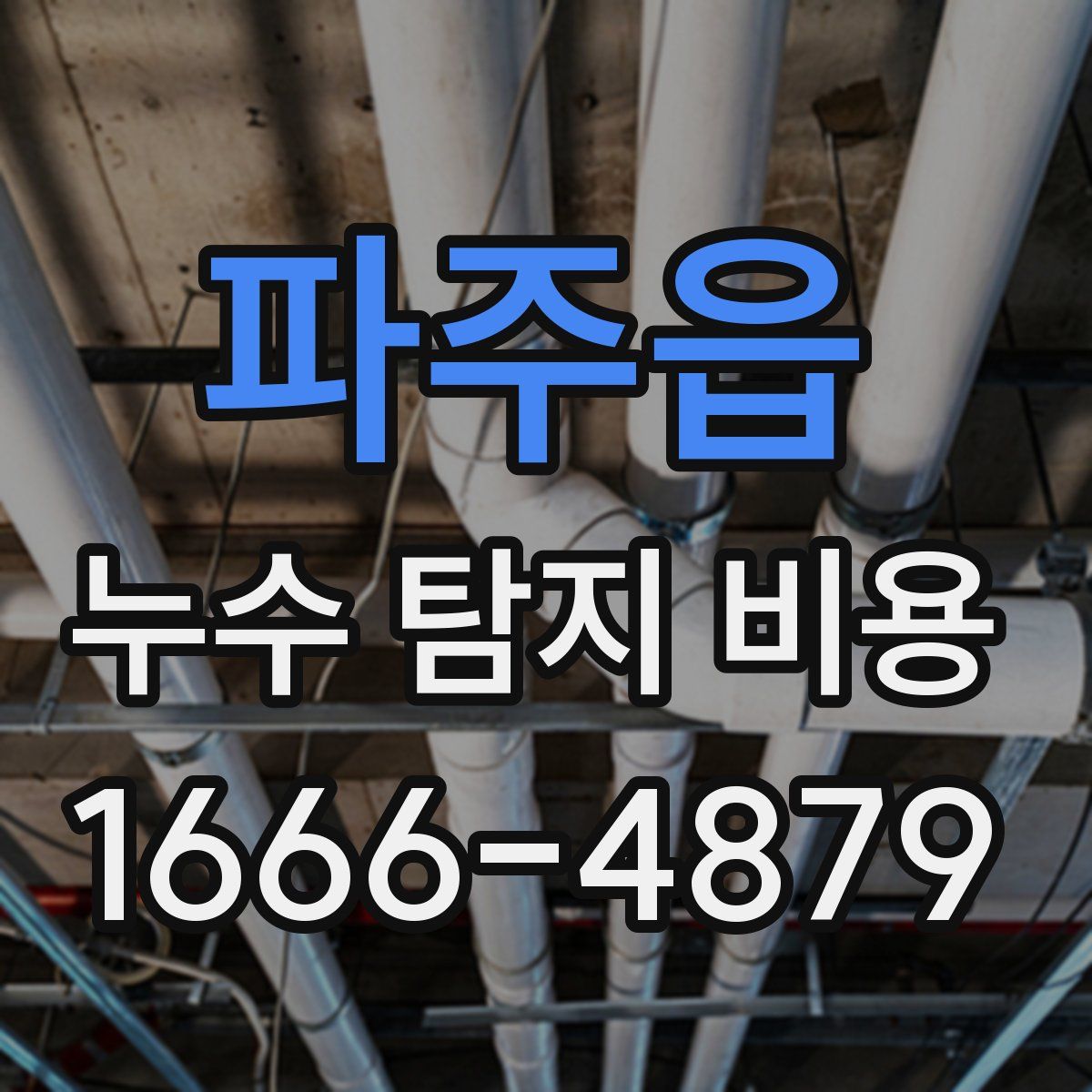 파주읍 누수 탐지 비용