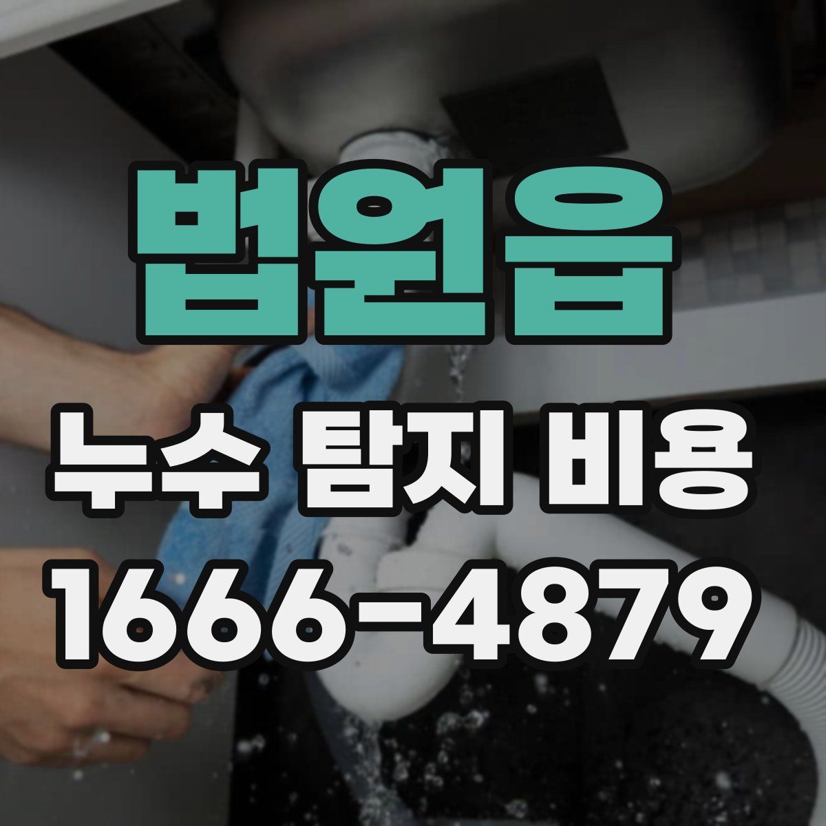 법원읍 누수 탐지 비용