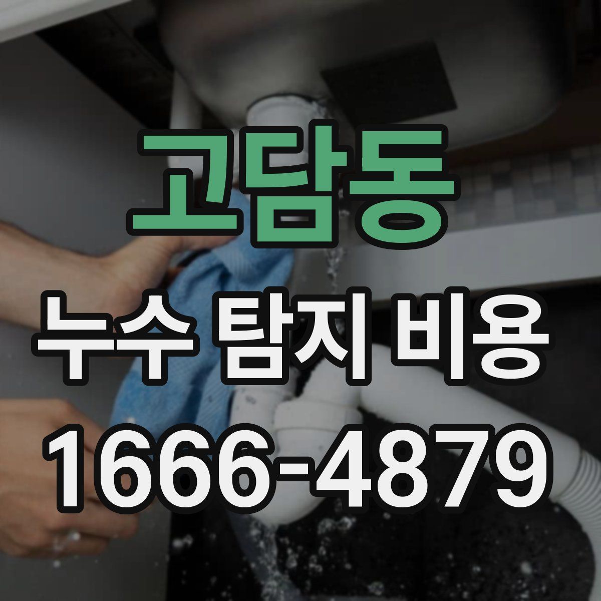 고담동 누수 탐지 비용