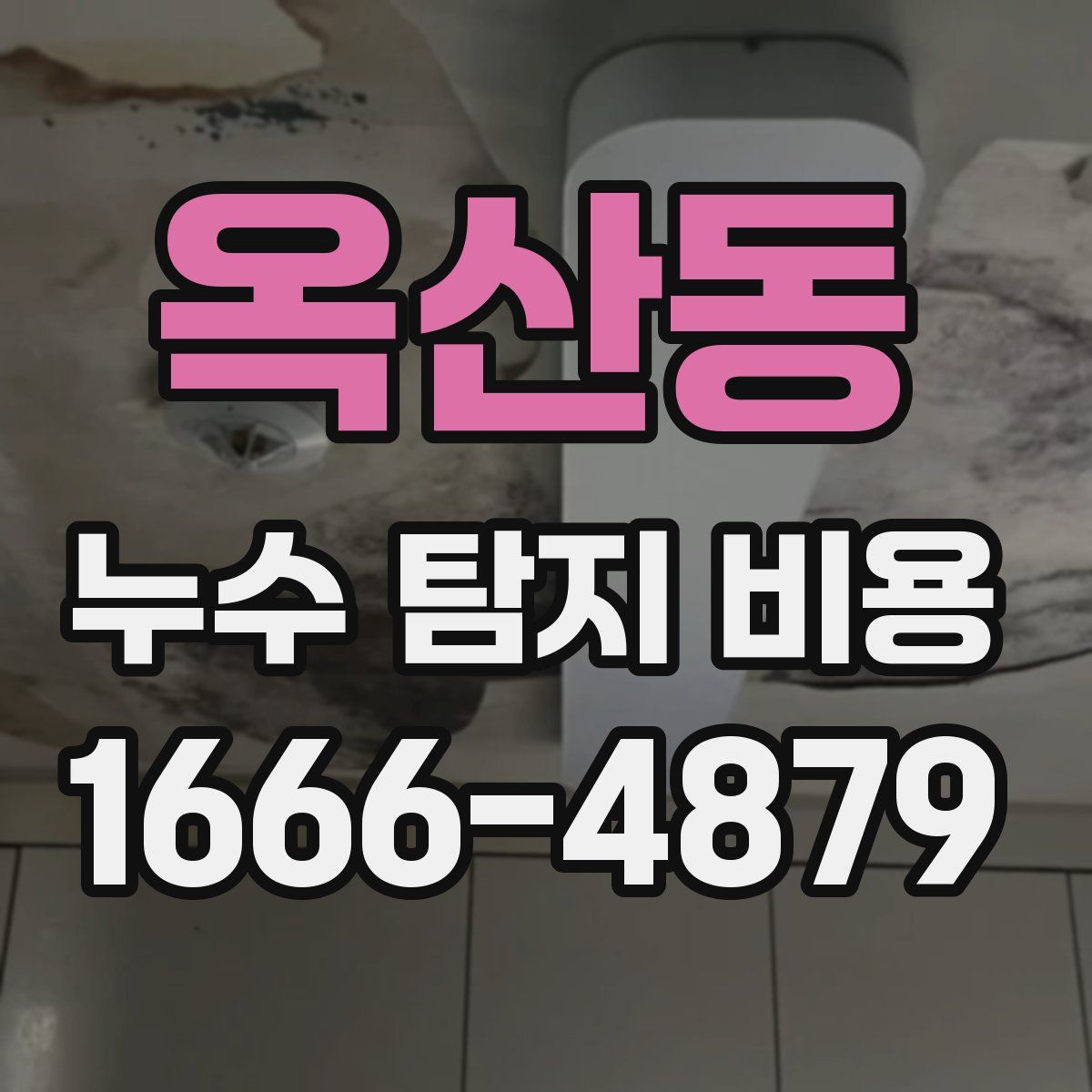 옥산동 누수 탐지 비용