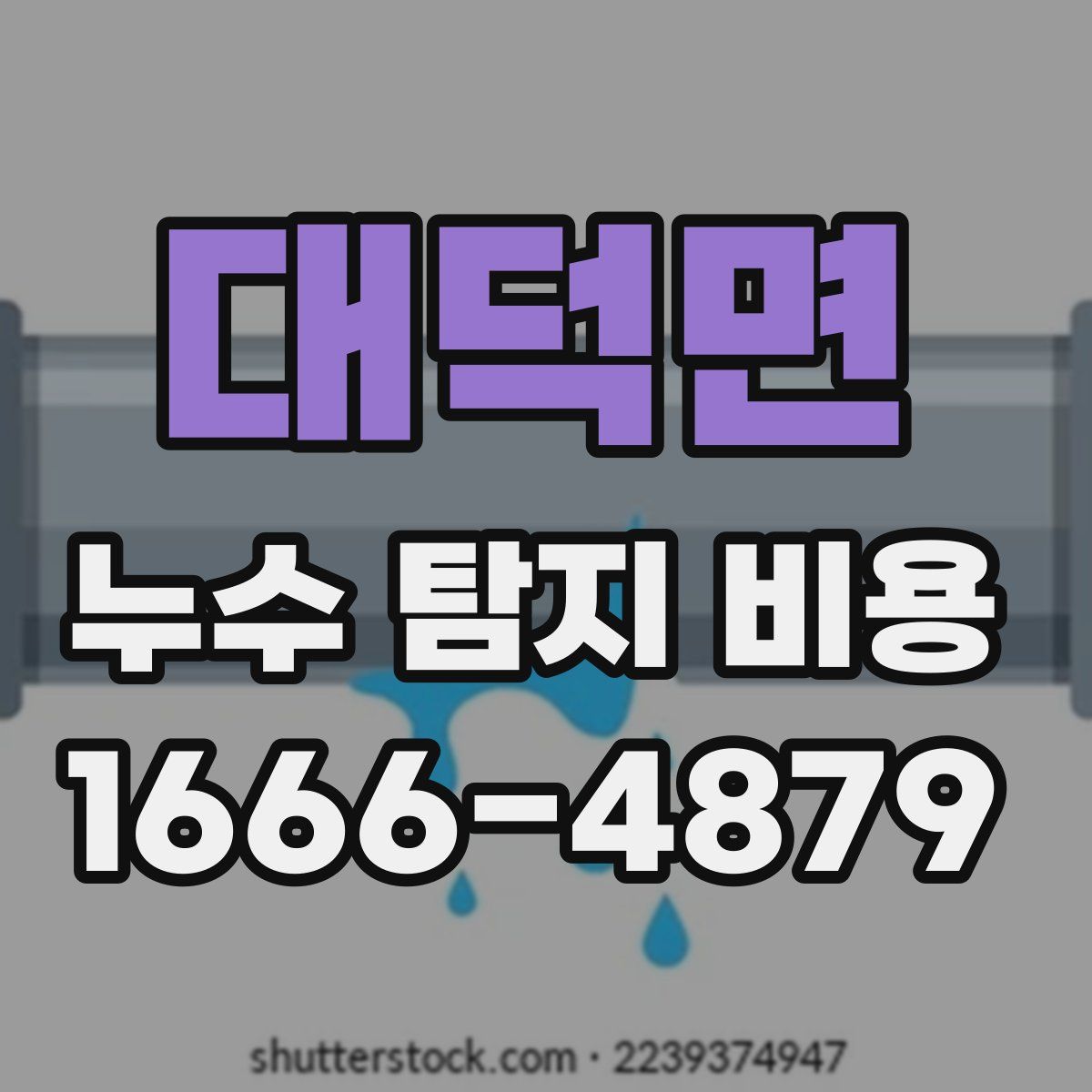 대덕면 누수 탐지 비용