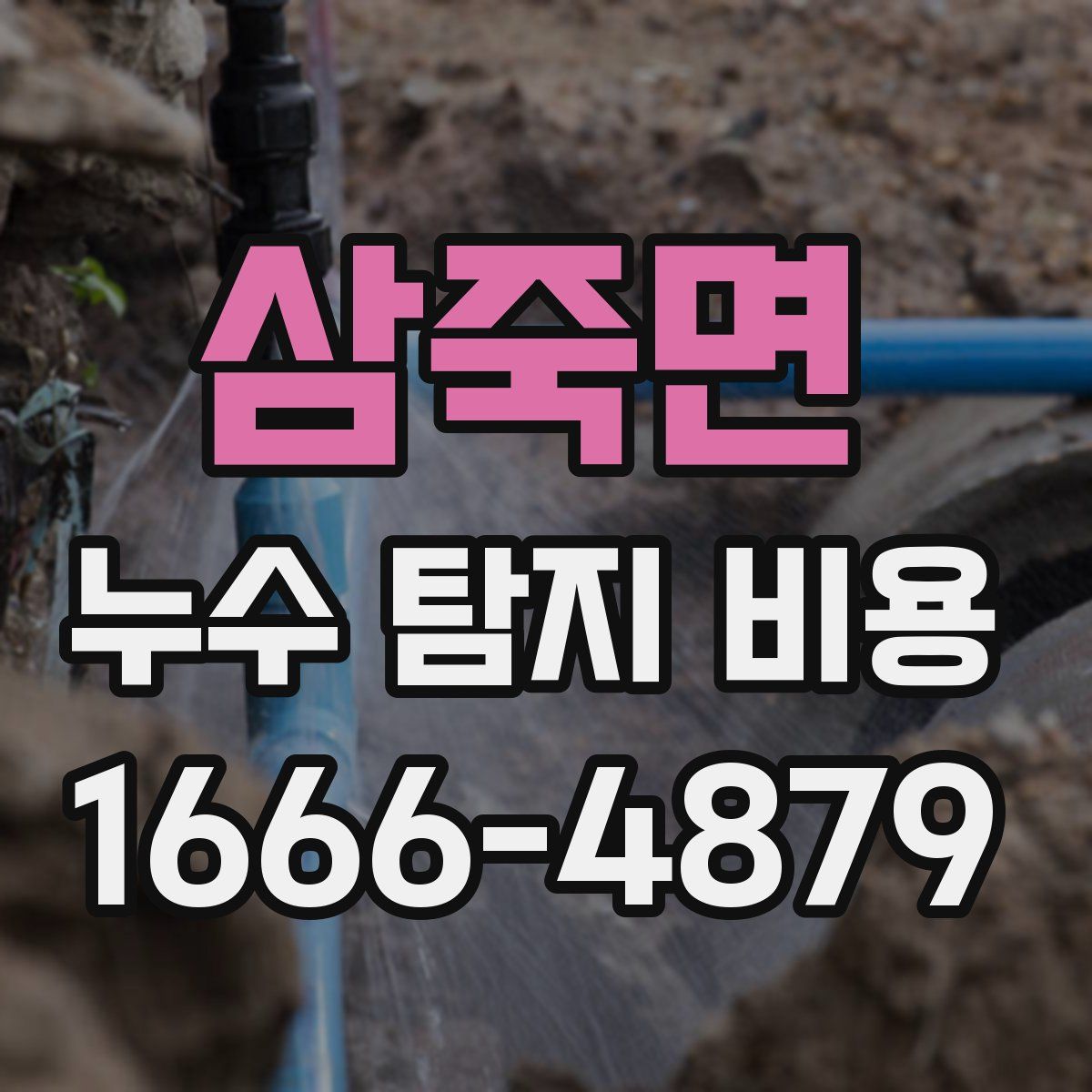 삼죽면 누수 탐지 비용