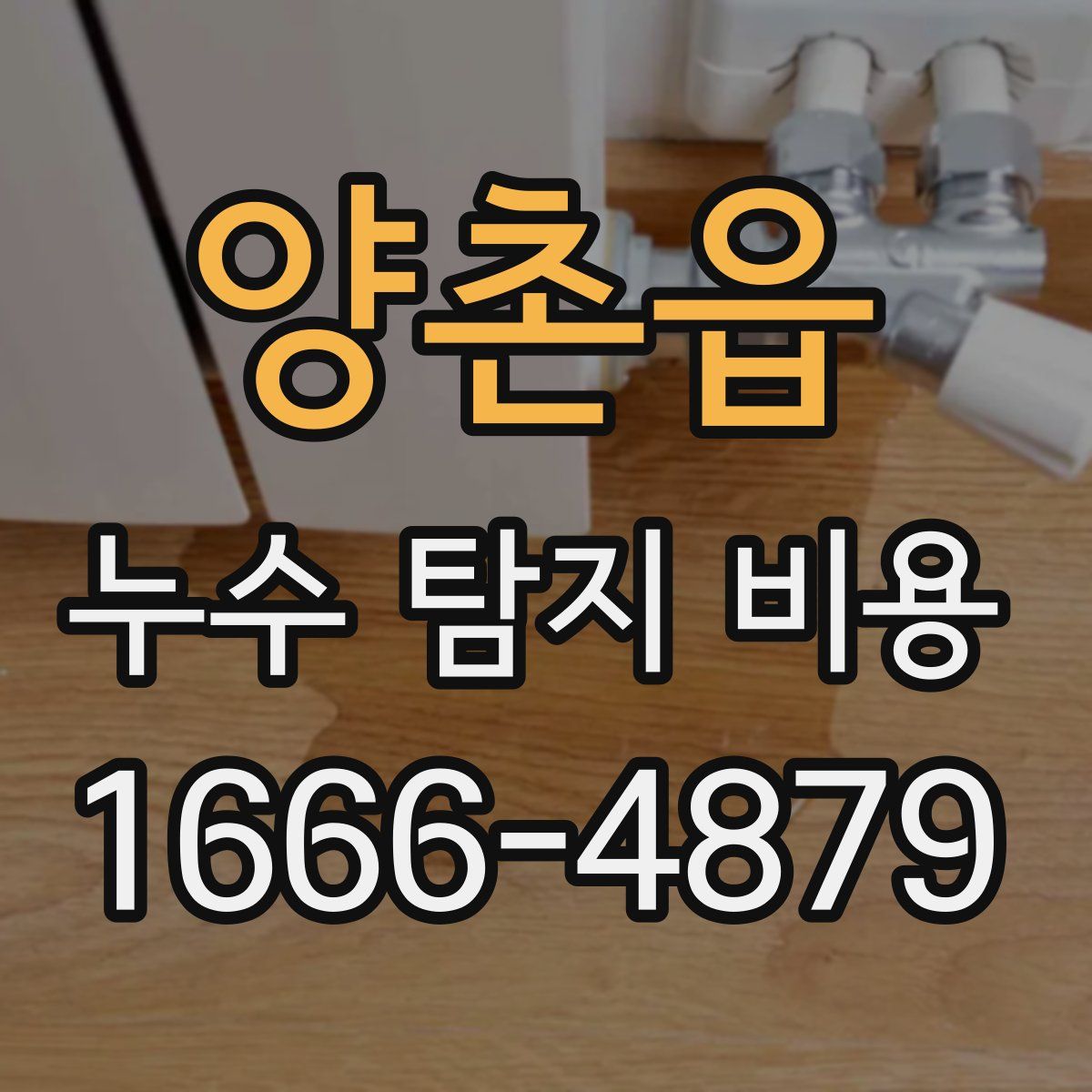 양촌읍 누수 탐지 비용