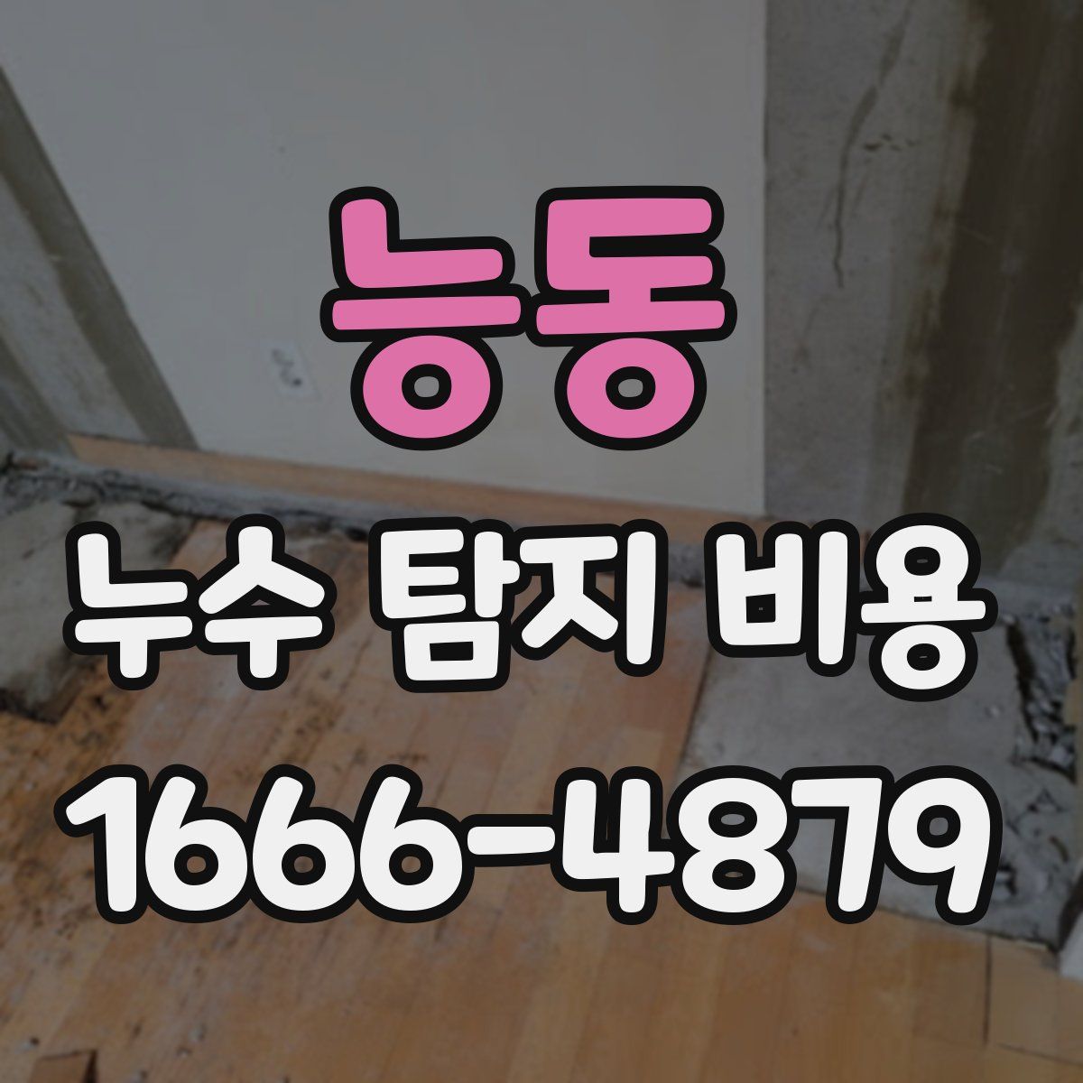 능동 누수 탐지 비용