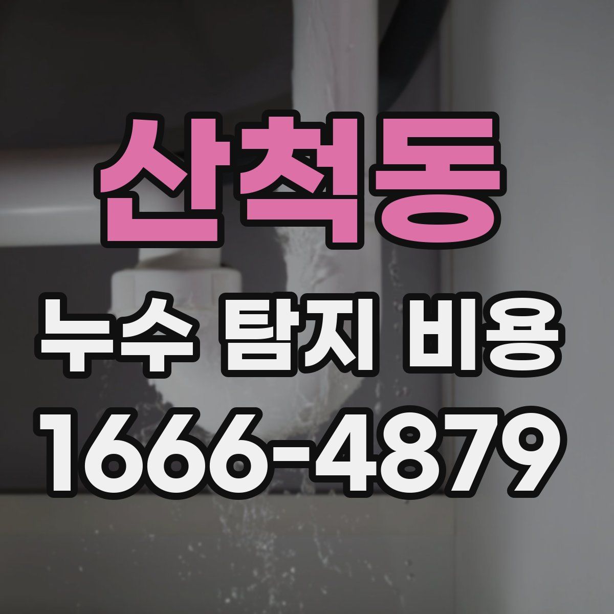 산척동 누수 탐지 비용