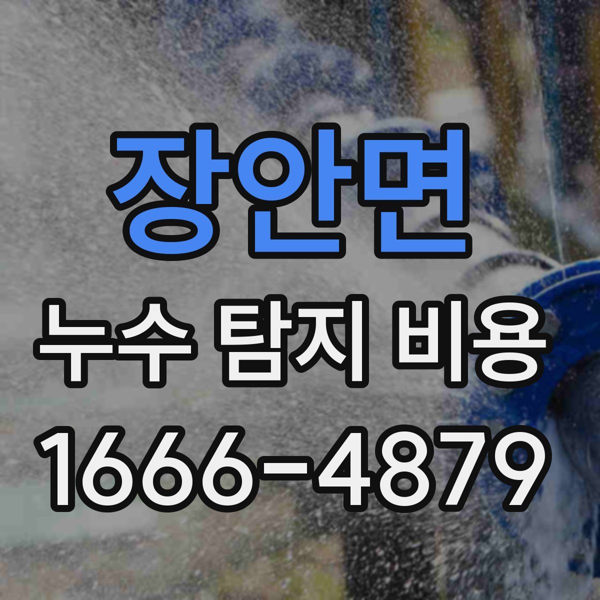 장안면 누수 탐지 비용